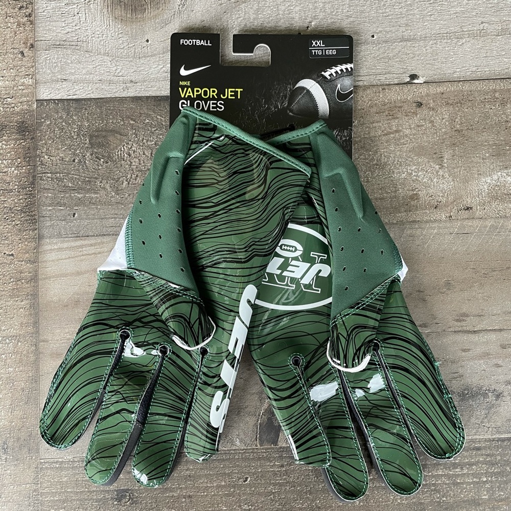 Nike Vapor Jet NFL New York Jets Receiver Gloves